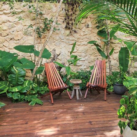Elegant Boho Style Villa Jungle Views In Rooftop Deck & Outstanding Raw Pool In Holistika ตูลุม ภายนอก รูปภาพ