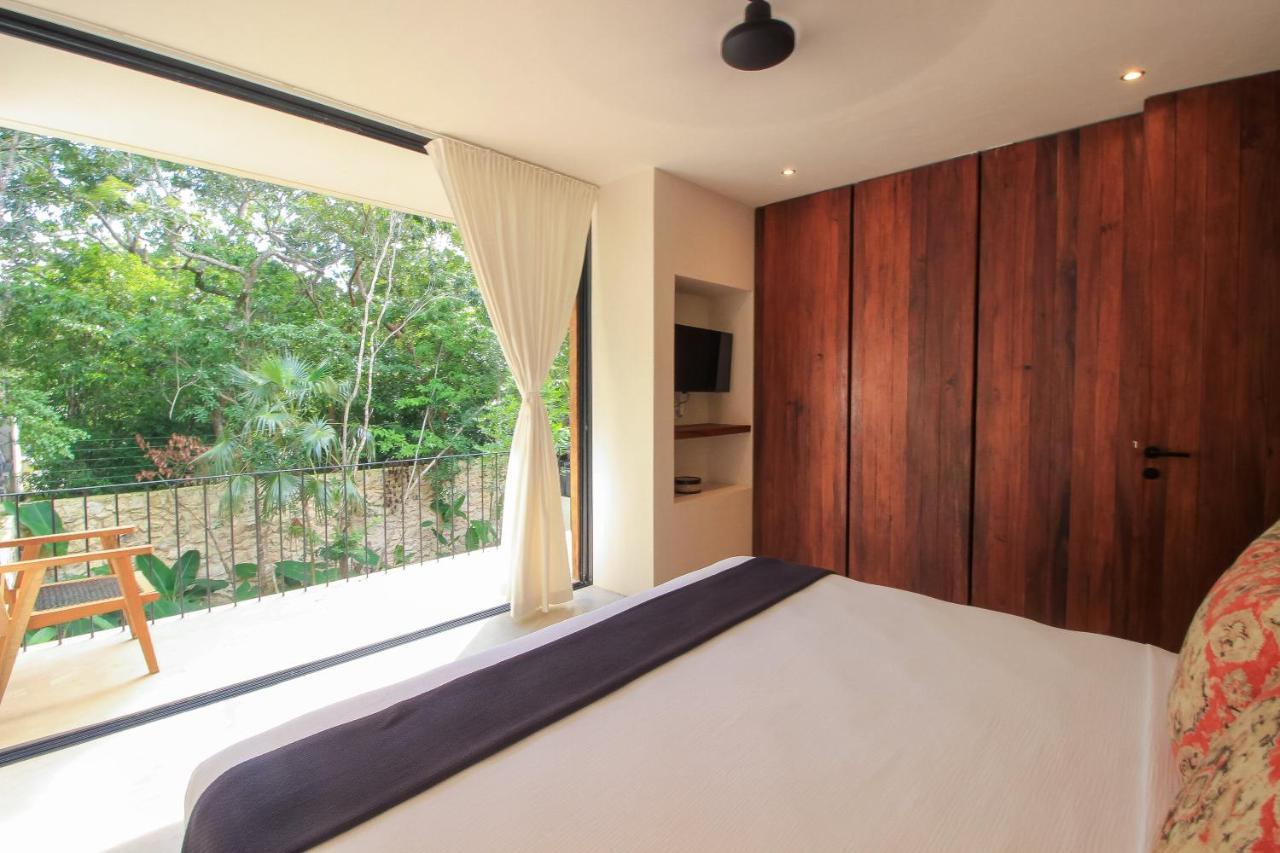 Elegant Boho Style Villa Jungle Views In Rooftop Deck & Outstanding Raw Pool In Holistika ตูลุม ภายนอก รูปภาพ